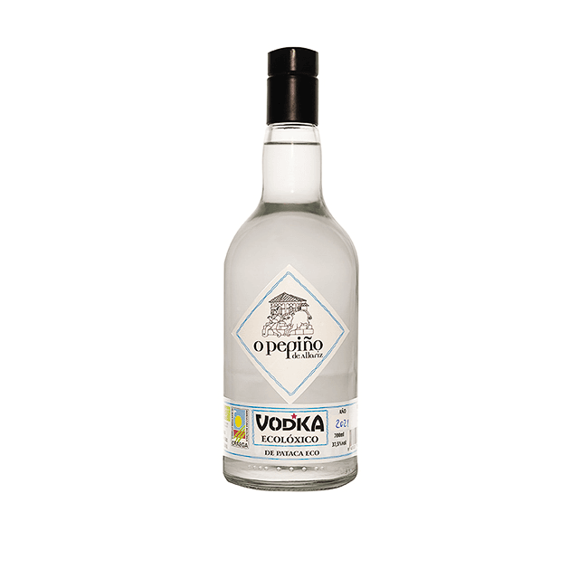 Vodka ecológico de O Pepiño, 1 botella de 700 ml