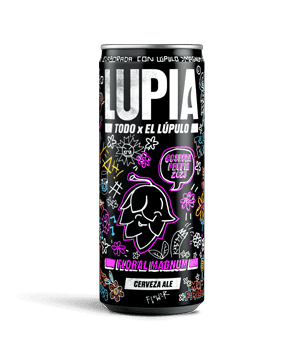 Lupia Floral Magnum, 24 latas de 33 cl - Bigcrafters - Estrella Galicia