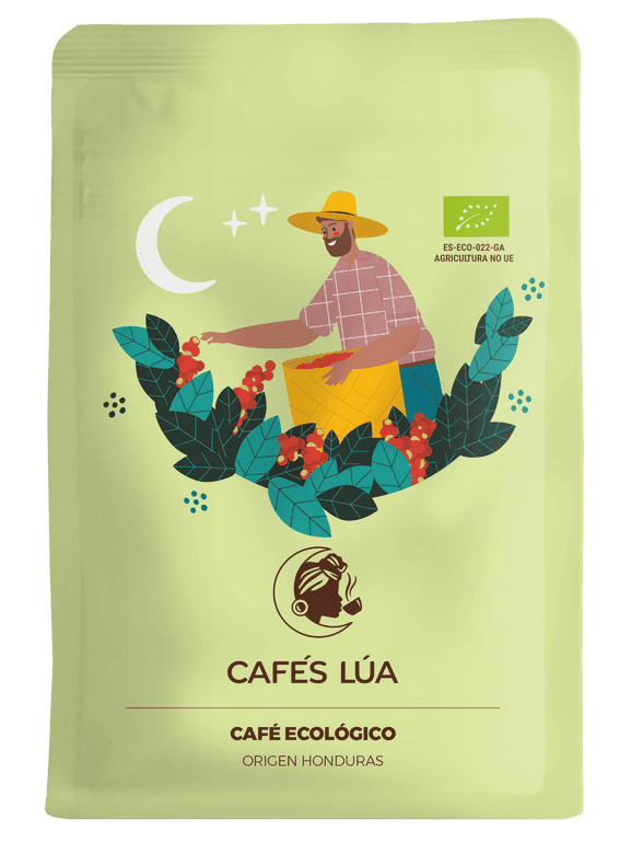 Café ecológico origen Honduras de Cafés Lúa, 250 g