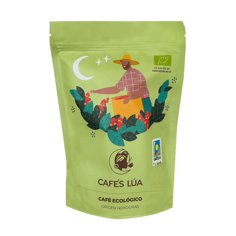 Café ecológico descafeinado origen Honduras SHG de Cafés Lúa, 250 g