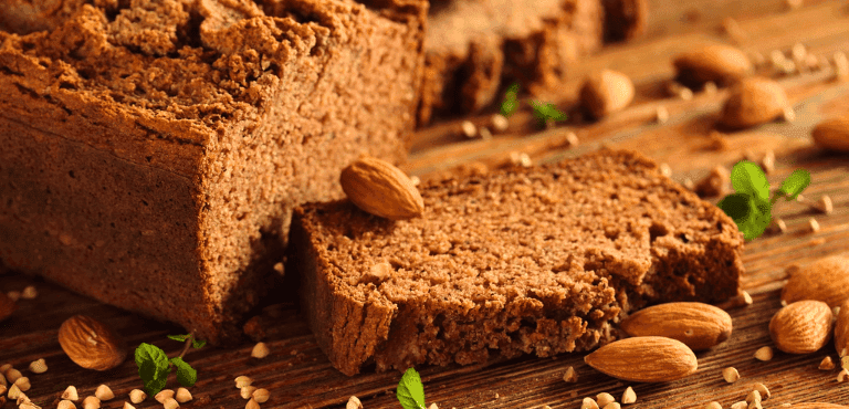un pan sin gluten y con frutos secos