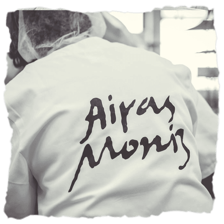 una trabajadora de Airas Moniz