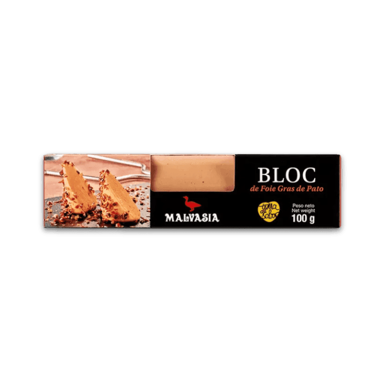 una caja de Bloc de Foie Gras