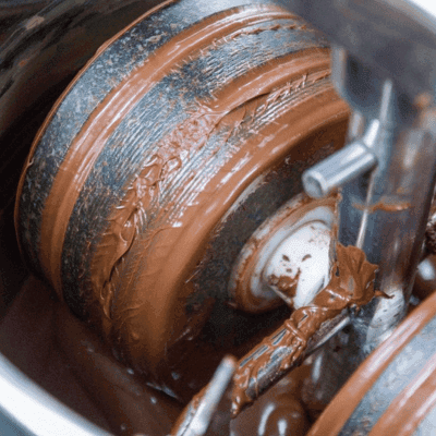 máquina de elaboración de chocolate