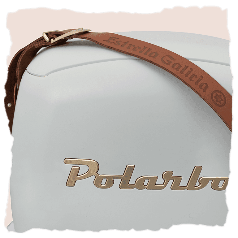 nevera Polarbox color azul claro