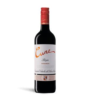 botella de vino Cune Crianza 2021