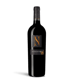 una botella de Numanthia