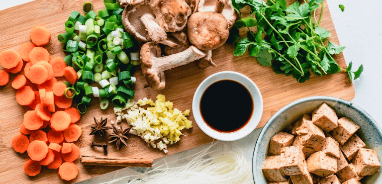 vegetales para preparar recetas vegetarianas