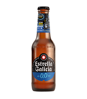 Estrella Galicia 0,0, 24 botellas de 25 cl