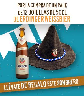 Erdinger Weissbier, 12 botellas de 50 cl