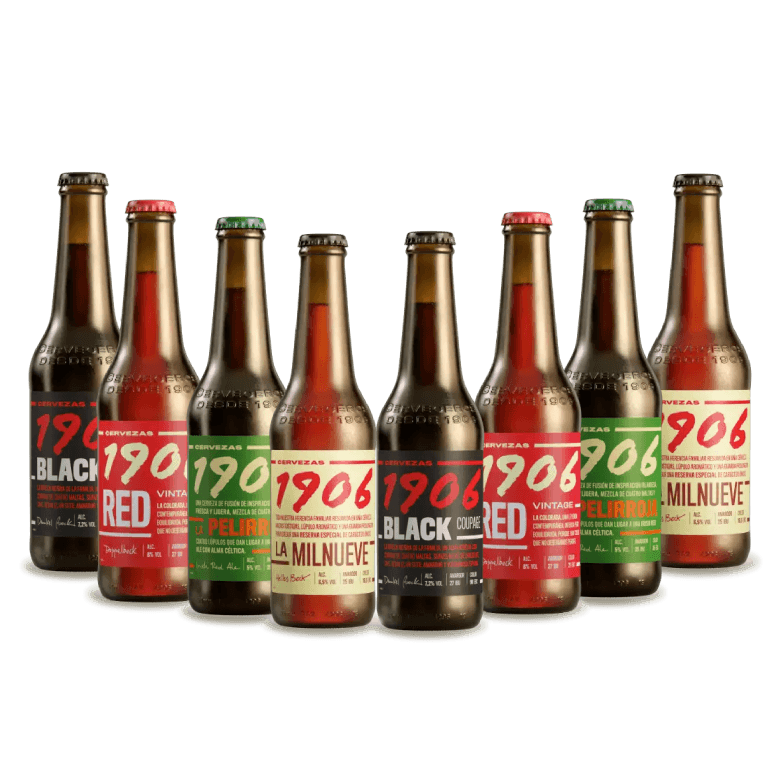 Pack 8 botellas 1906