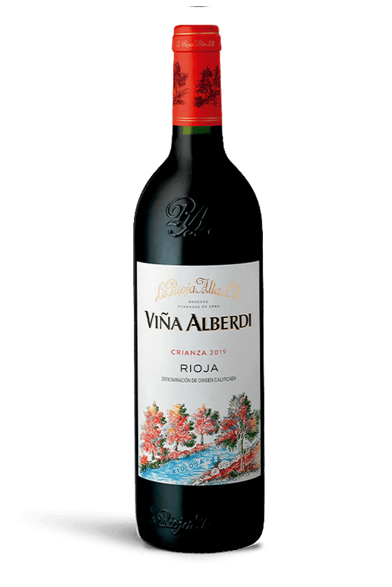 Botella de Vina Alberdi Crianza 2019