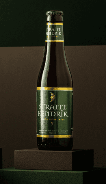 botella de cerveza Straffe Hendrik