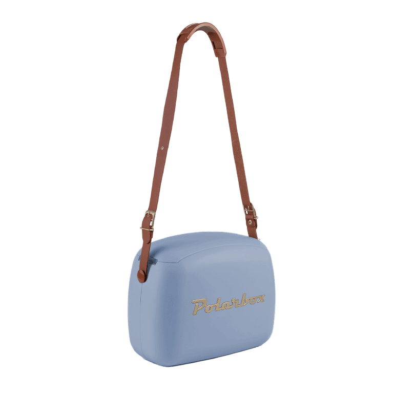 CoolerBag azul de Polarbox con correa extendida