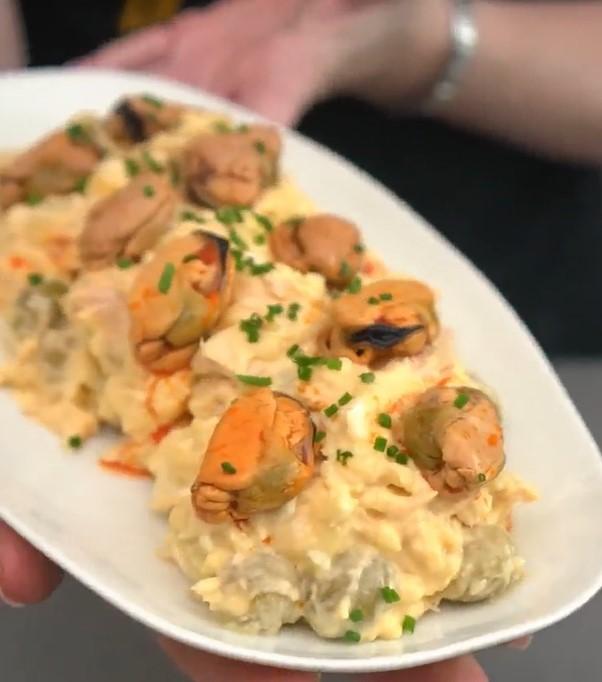 recetade ensaladilla de mejillones