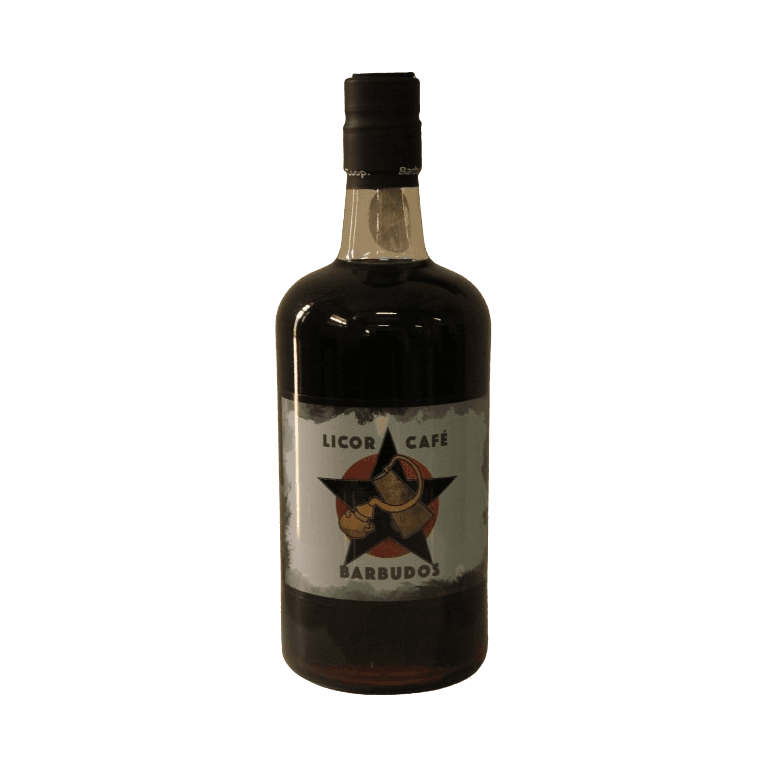 Licor café de Barbudos, botella 70 cl