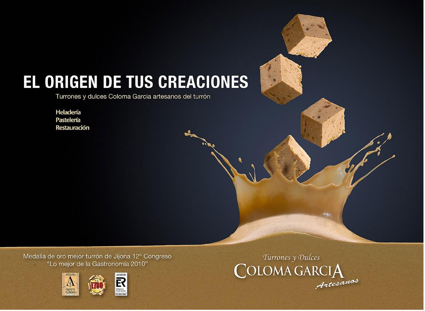 Banner Coloma García Artesanos Turrón y Pastelería Gourmet