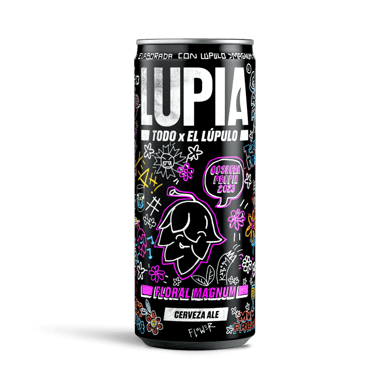 lata de Cerveza Lupia Magnum