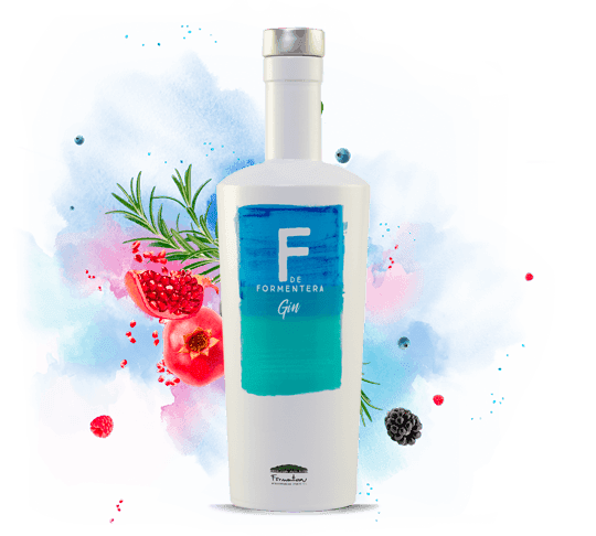 Ginebra F de Formentera botella de 70 cl