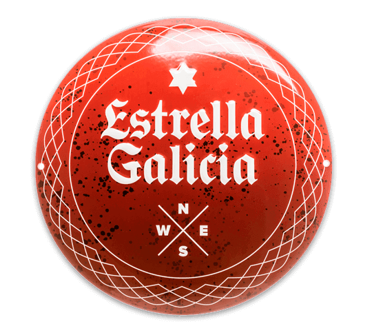 Placa de Cerámica Estrella Galicia