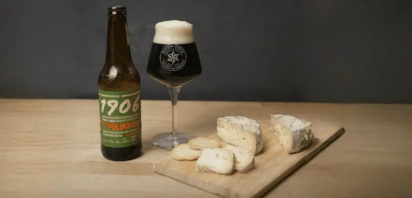 Maridaje de Cerveza 1906 La Pelirroja y queso