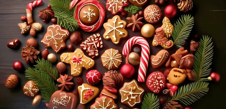 Ideas creativas para decorar con adornos comestibles el árbol de Navidad