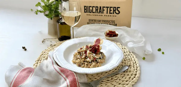 Receta de risotto de setas