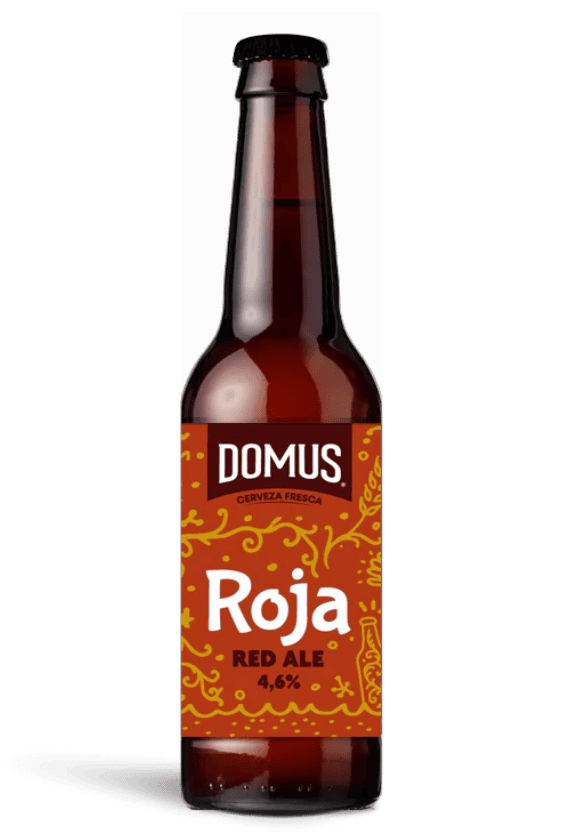Domus Red Ale, botella de 33 cl