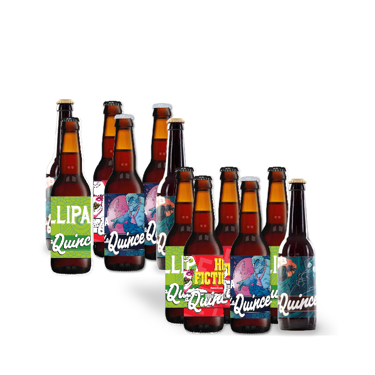 La Quince mix 4 recetas, 12 botellas de 33 cl