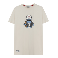 Camiseta elPulpo & Estrella Galicia Orballo Blanca
