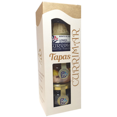 Estuche tapas de Currimar, 3 tarros de bonito del norte, pulpo y calamares