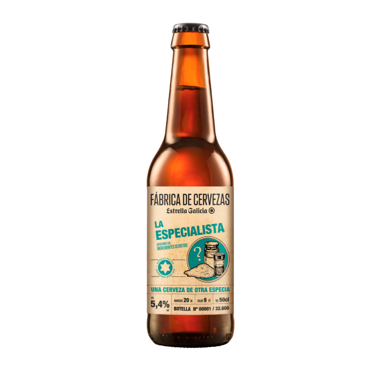 Fábrica de Cervezas Edición La Especialista, 4 botellas de 50 cl