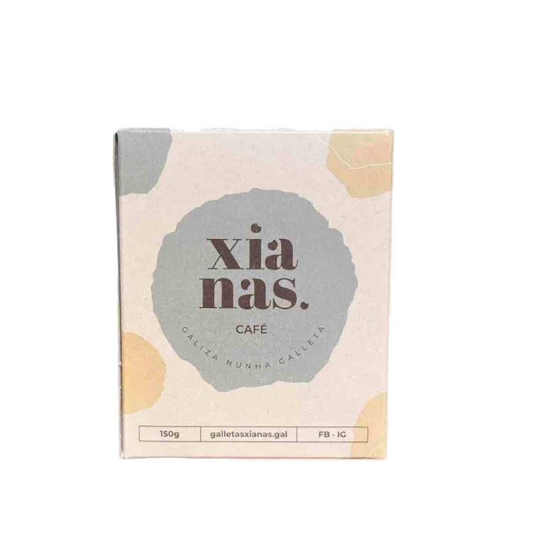 Galletas de Café de Xianas, caja de 150 g