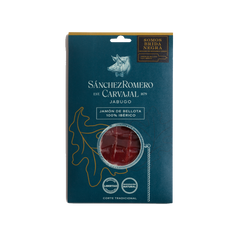 Loncheado de Jamón de bellota 100% Ibérico de Sánchez Romero Carvajal, 6 sobres de 70 g