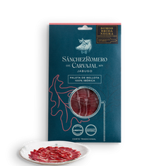 Loncheado de paleta de bellota 100% Ibérico de Sánchez Romero Carvajal, sobre de 70 g