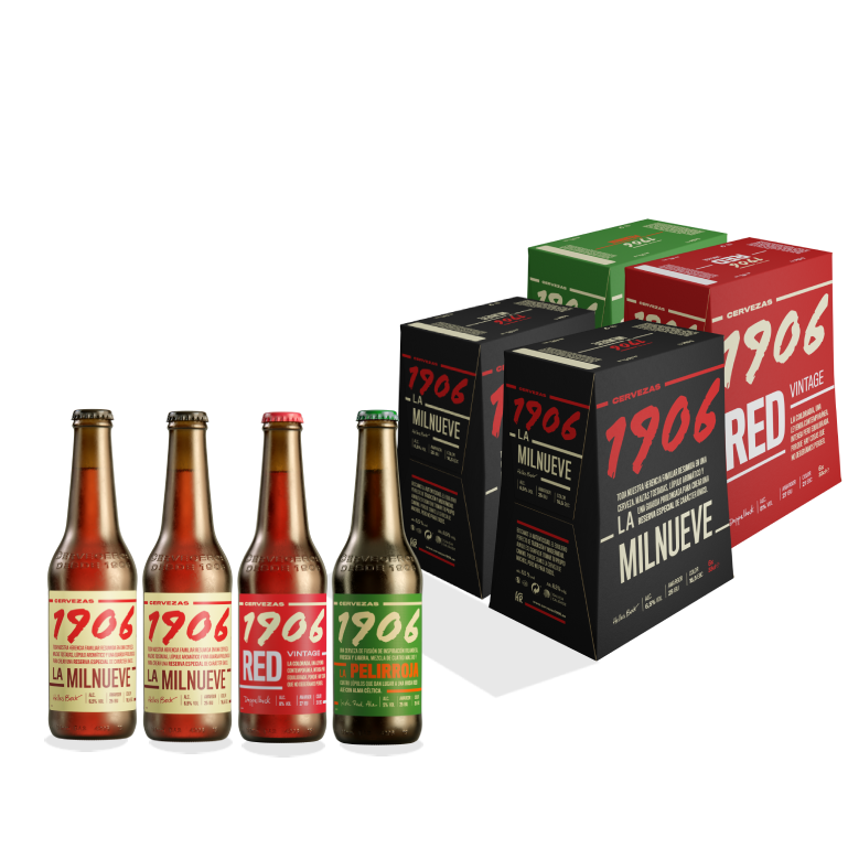 Pack Combinado 1906 Reserva Especial & Red Vintage & Galician Irish Red