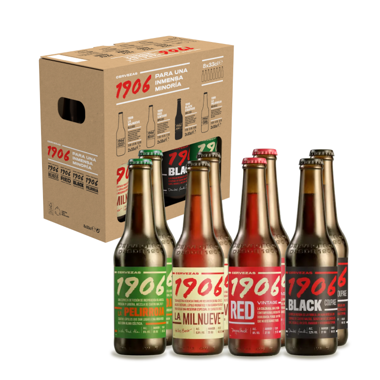 Pack 8 botellas 1906