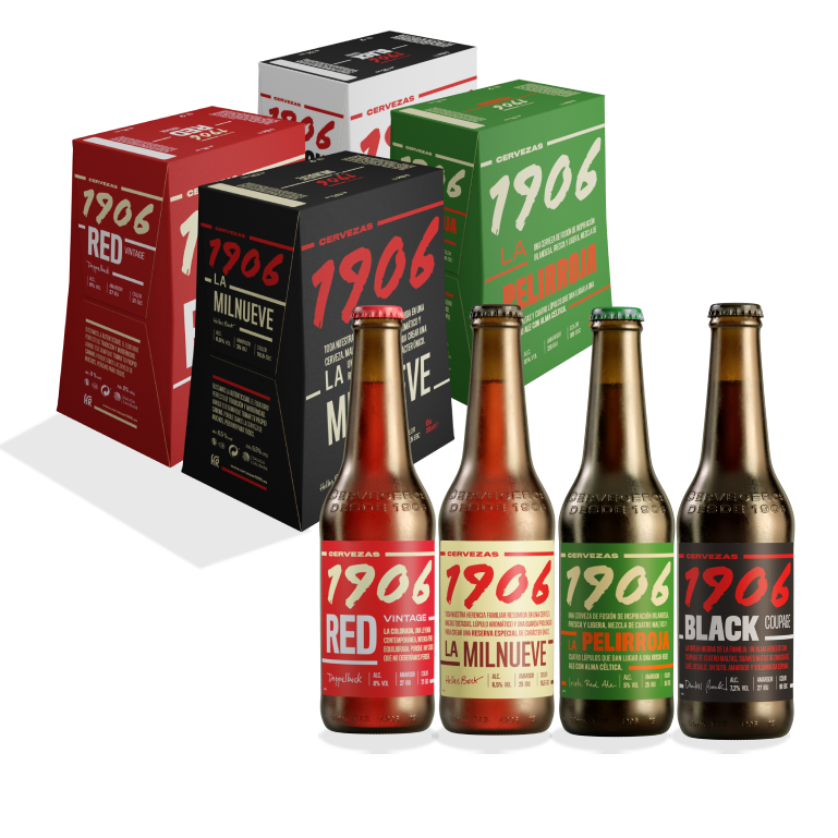 Pack Familia Cervezas 1906