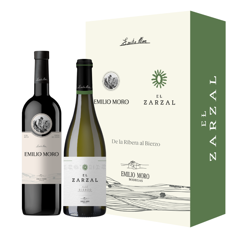 Emilio Moro 2021, 1 botella de 75 cl + El Zarzal 2022, 1 botella de 75 cl