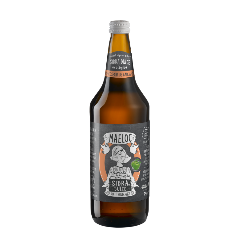 Sidra dulce de Maeloc, 6 botellas de 75 cl