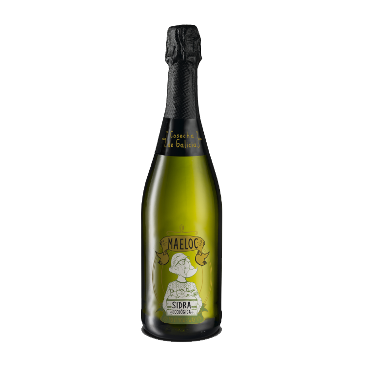 Sidra ecológica de Maeloc, 6 botellas de 75 cl