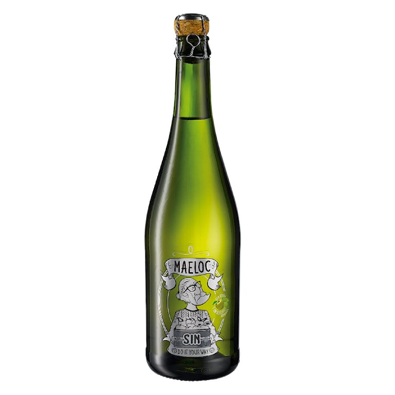 Sidra sin alcohol de Maeloc, 6 botellas de 75 cl