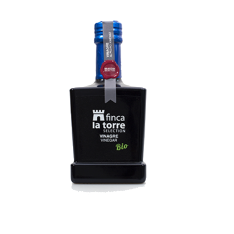 Vinagre al Pedro Ximnez de Finca La Torre, 1 botella de 25 cl