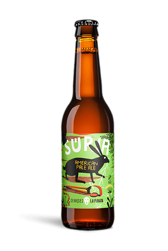 La Pirata Súria, botella de 33 cl