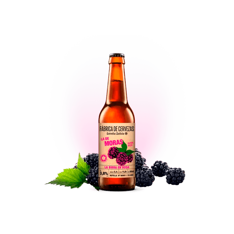Fábrica de Cervezas Edición Moras, 4 Botellas de 50 cl
