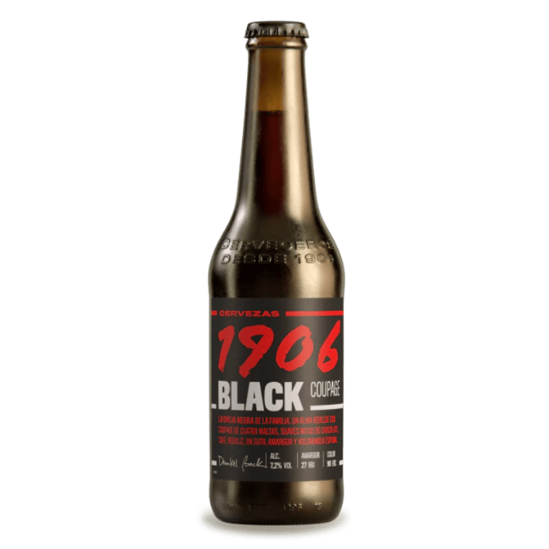 1906 Black Coupage, 24 botellas de 33 cl