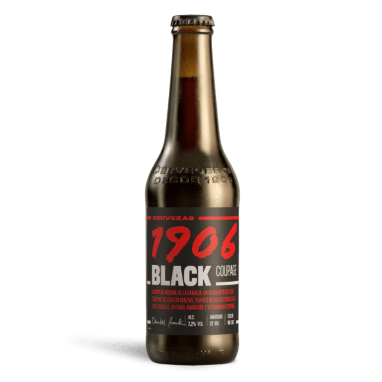 1906 Black Coupage, 24 botellas de 33 cl