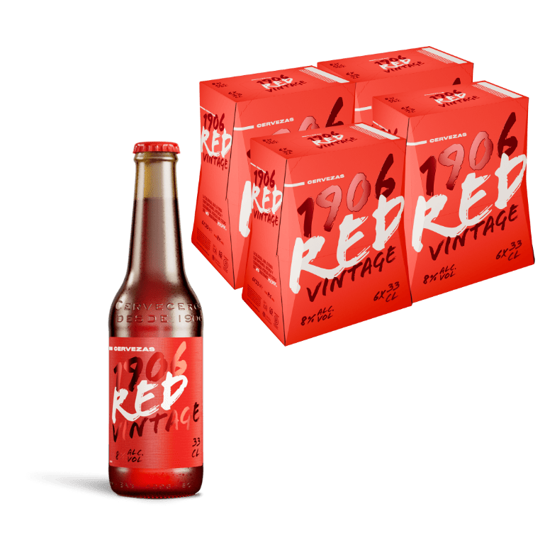 1906 Red Vintage, 24 botellas de 33 cl