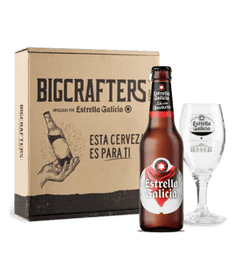 Estrella Galicia edición Navarra con copa Atlántica