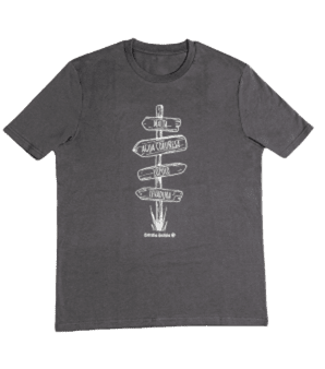 Camiseta Estrella Galicia Edición Señal gris oscuro